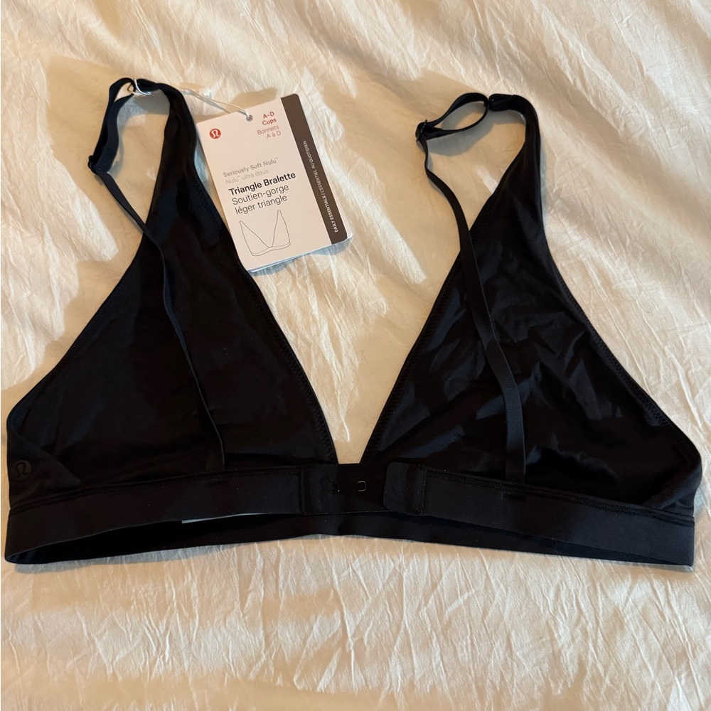 lululemon athletica Black Triangle Bralette